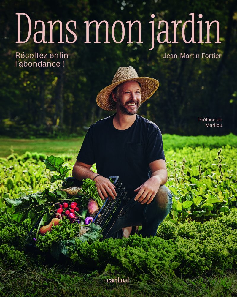 Livre dans mon jardin par Jean-Martin Fortie édition Cardinal